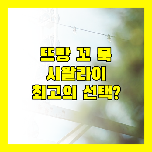 뜨랑 꼬 묵 시왈라이 비치 리조트! 최고의 해변 휴가를 위한 선택?