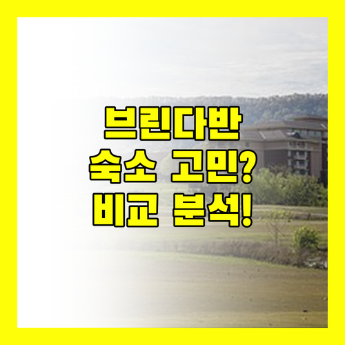 브린다반 여행, 어디서 묵을까? 더 룰스 클럽, 트리보 브리지, 니드히반, 래디슨 호텔 완벽 비교!